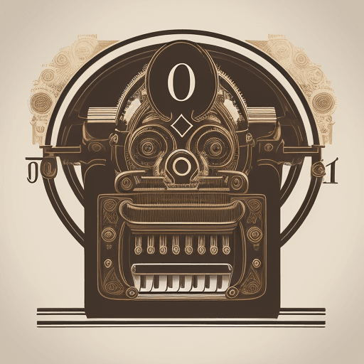 AI generated: Vector Illustration of letters and numbers composing a machine face as a metaphor, intricate details...