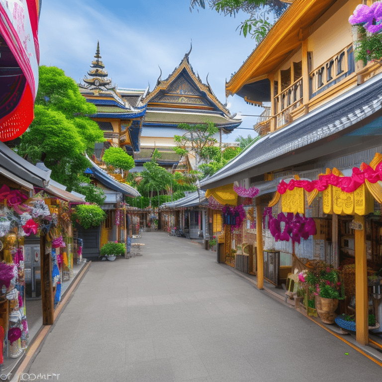 AI generated: anime, High resolution photography, Bangkok city, 