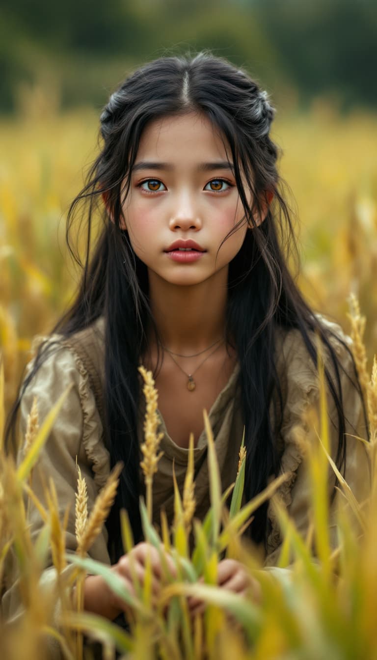 AI generated: a professional photo of a eleven year Vietnamese girl,(futuristic),(masterpiece), (realistic), (perf...