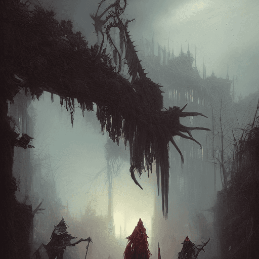 AI generated: Digital picture of undead knight, by greg rutkowski, cgsociety, ferdinand knab, rossdraws, tom bagsh...