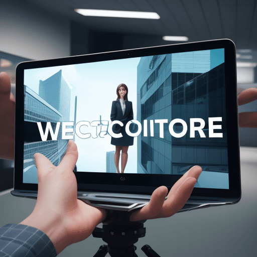 AI generated: Photo of Welcome to the future of corporate communication—where creating impactful company videos ar...