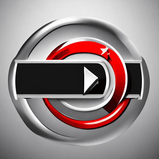 AI generated: Logo for a miniature youtube video, a chrono with speed effect, with only one minute.
