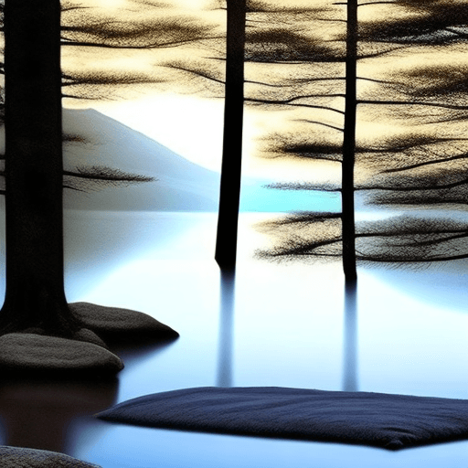 AI generated: Silence envelops,
A soft blanket for the mind,
Peace in every breath.