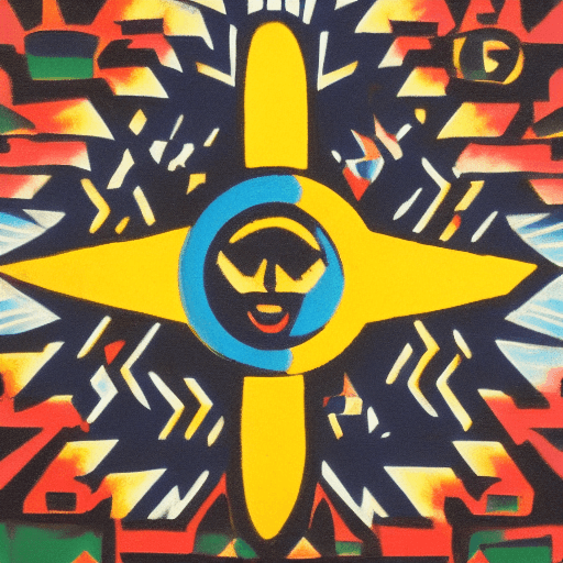 Stable Diffusion prompt: aztec sun
