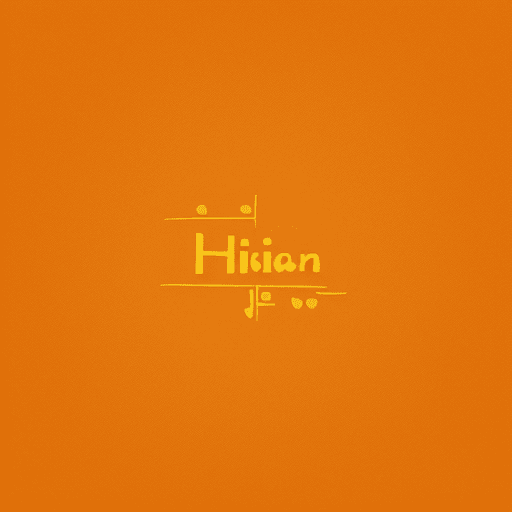 AI generated: Image has orange and golden theme. On a solid background a following word is written as it is which ...