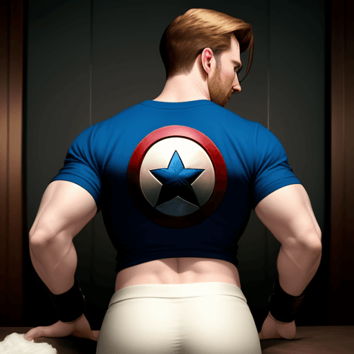 AI generated: chris evans, butt
