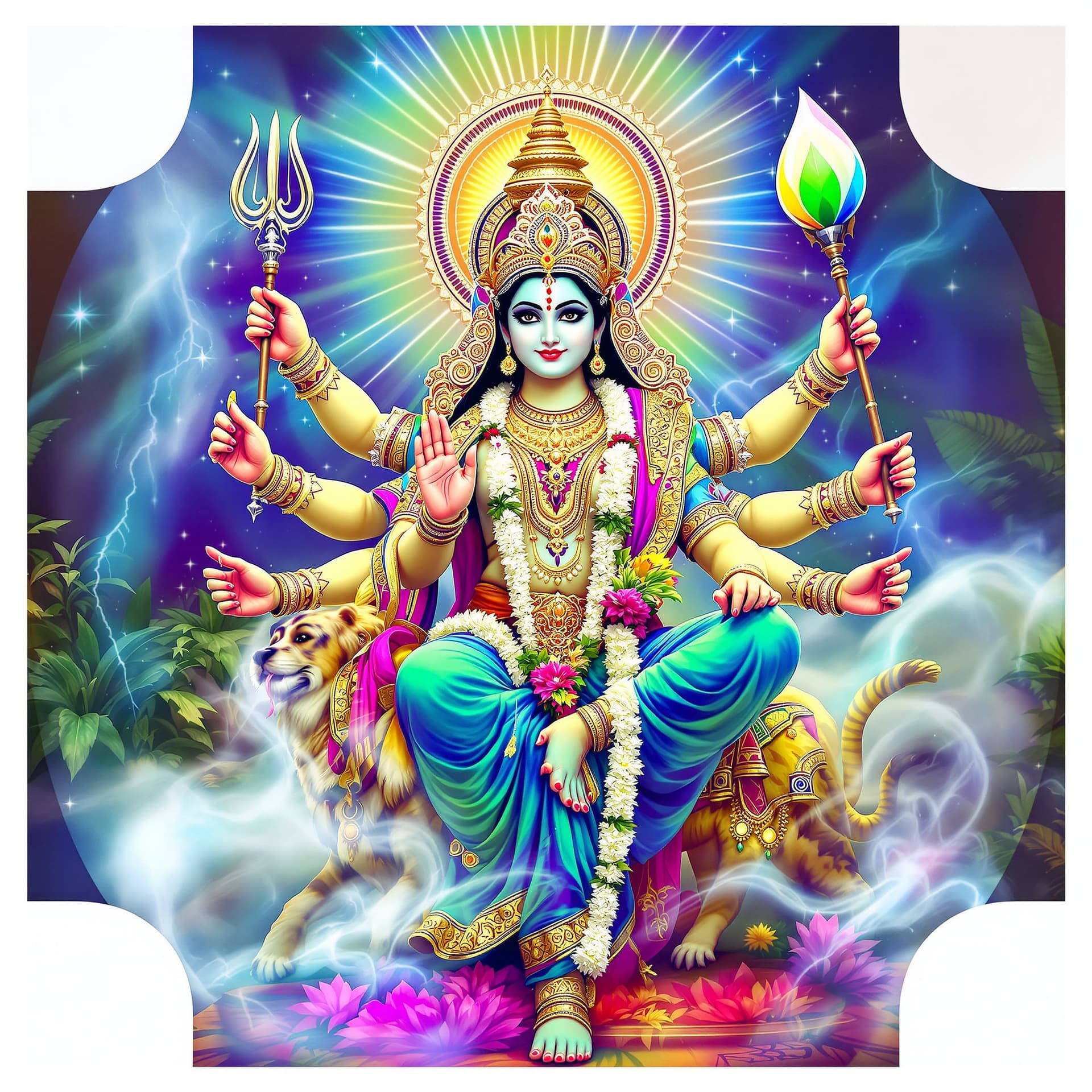 AI generated: Jai mata di
