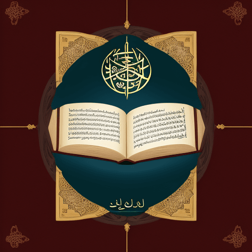 AI generated: islamic book cover