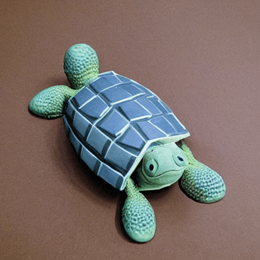 AI generated: Carton turtle