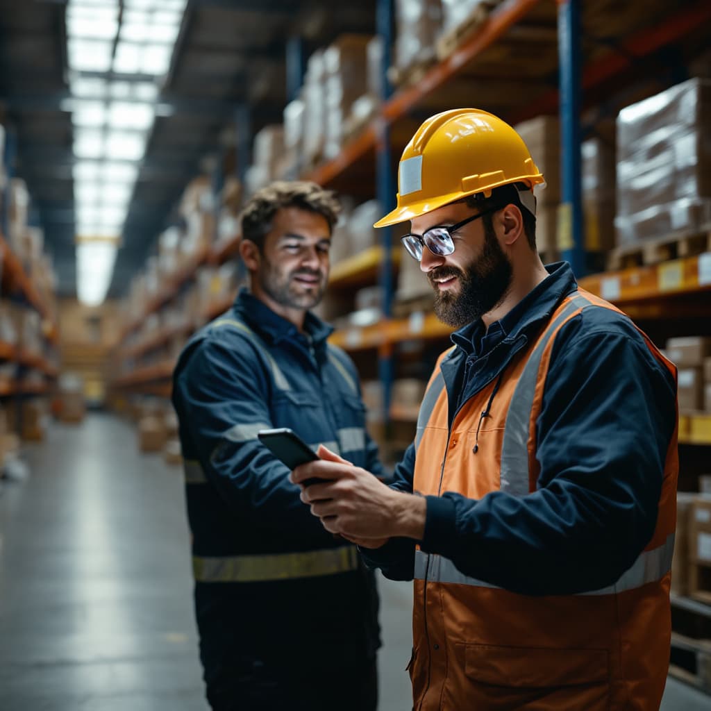 AI generated: Generate an ideal image for medium/LinkedIn article on warehouse team motivation
