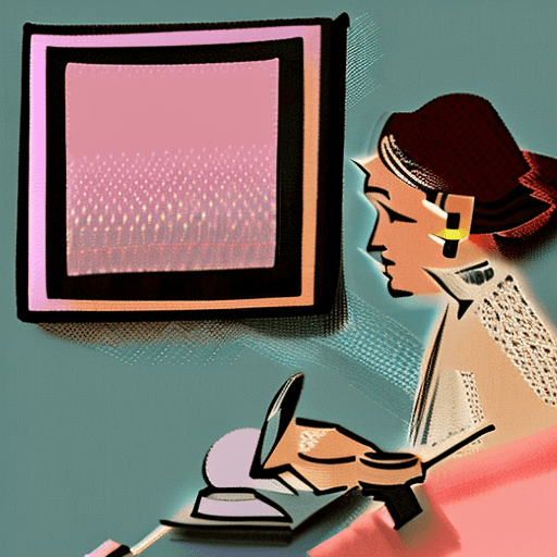 AI generated: A contemplative artist, sketching a still life, in the style of Felice Casorati, a muted palette, wi...