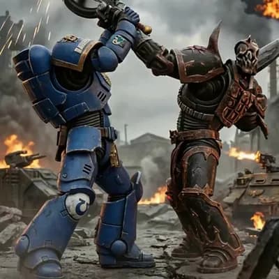 AI generated video: Animate fighting