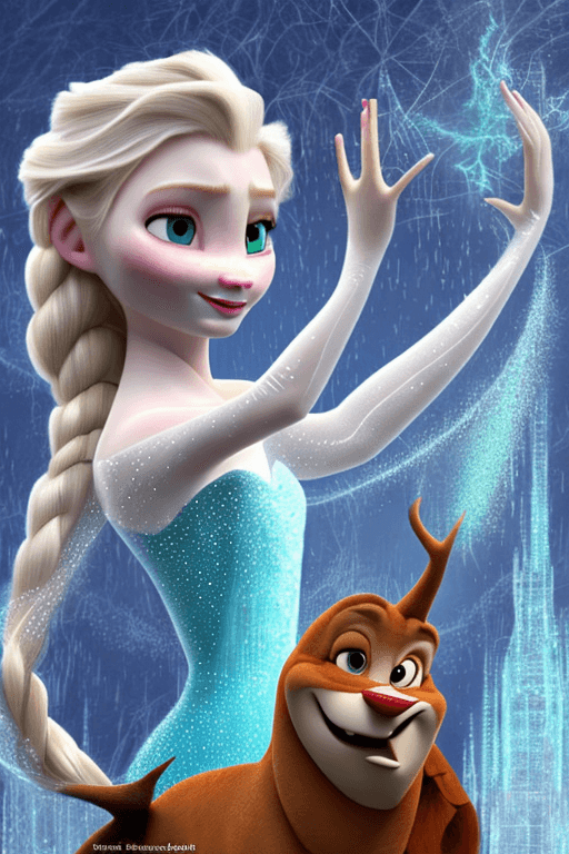 AI generated: Elsa, d 