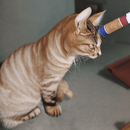 AI generated: gato fumando cigarro