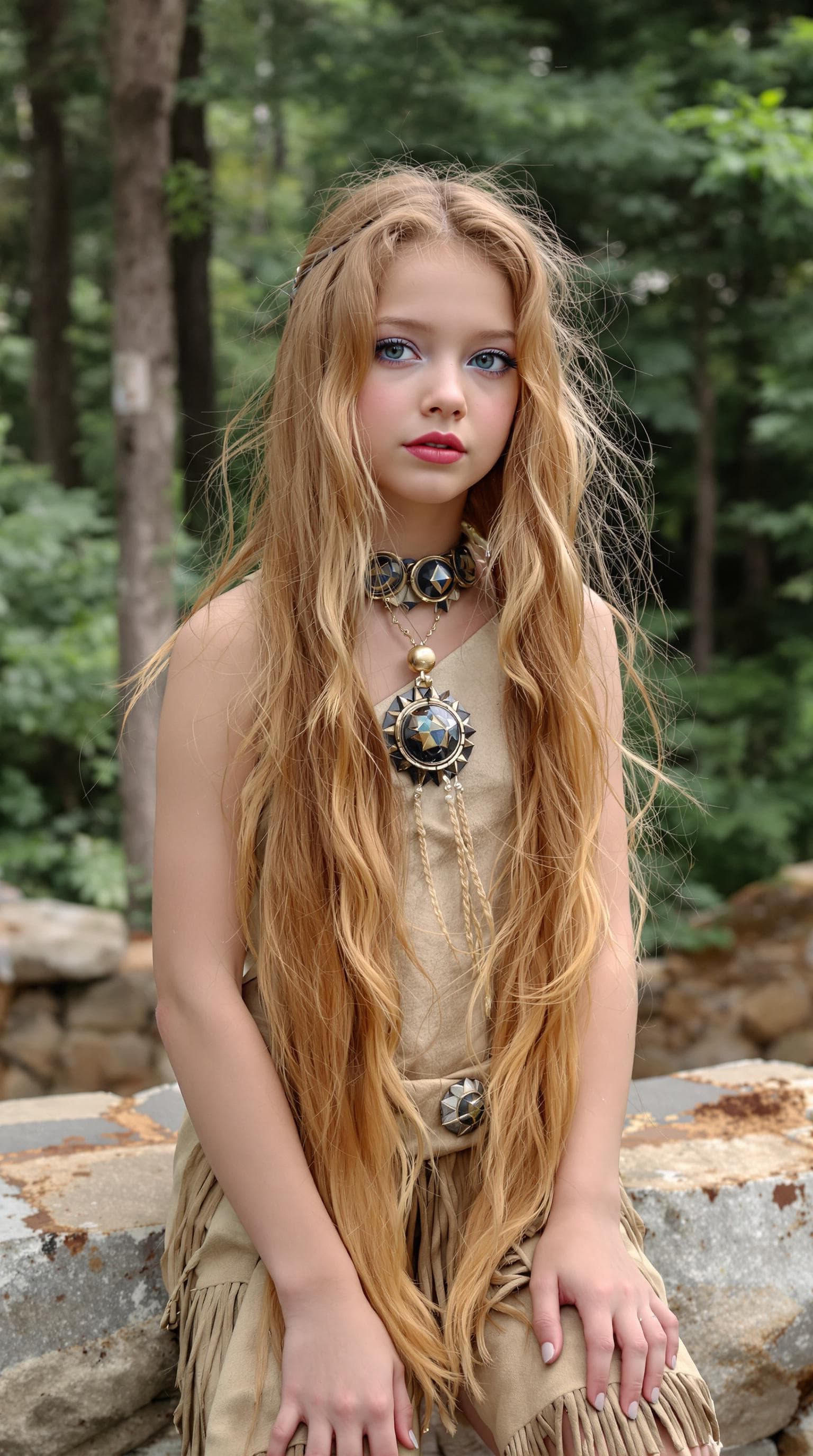 AI generated: a professional photo of a exceptionally beautiful girl in the world, (age 9) (futuristic),(masterpie...