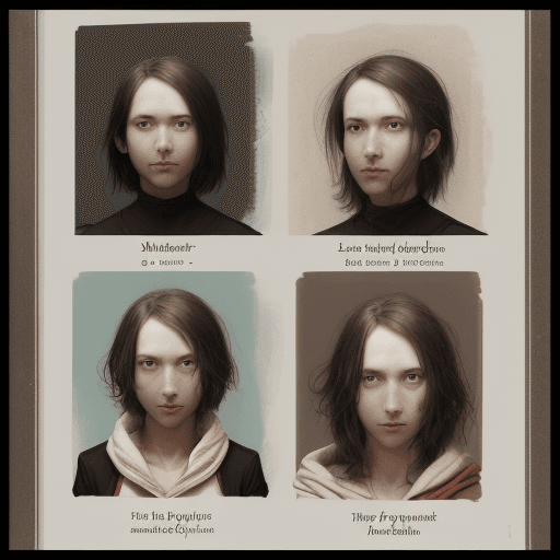 AI generated: an exploration of one's personality