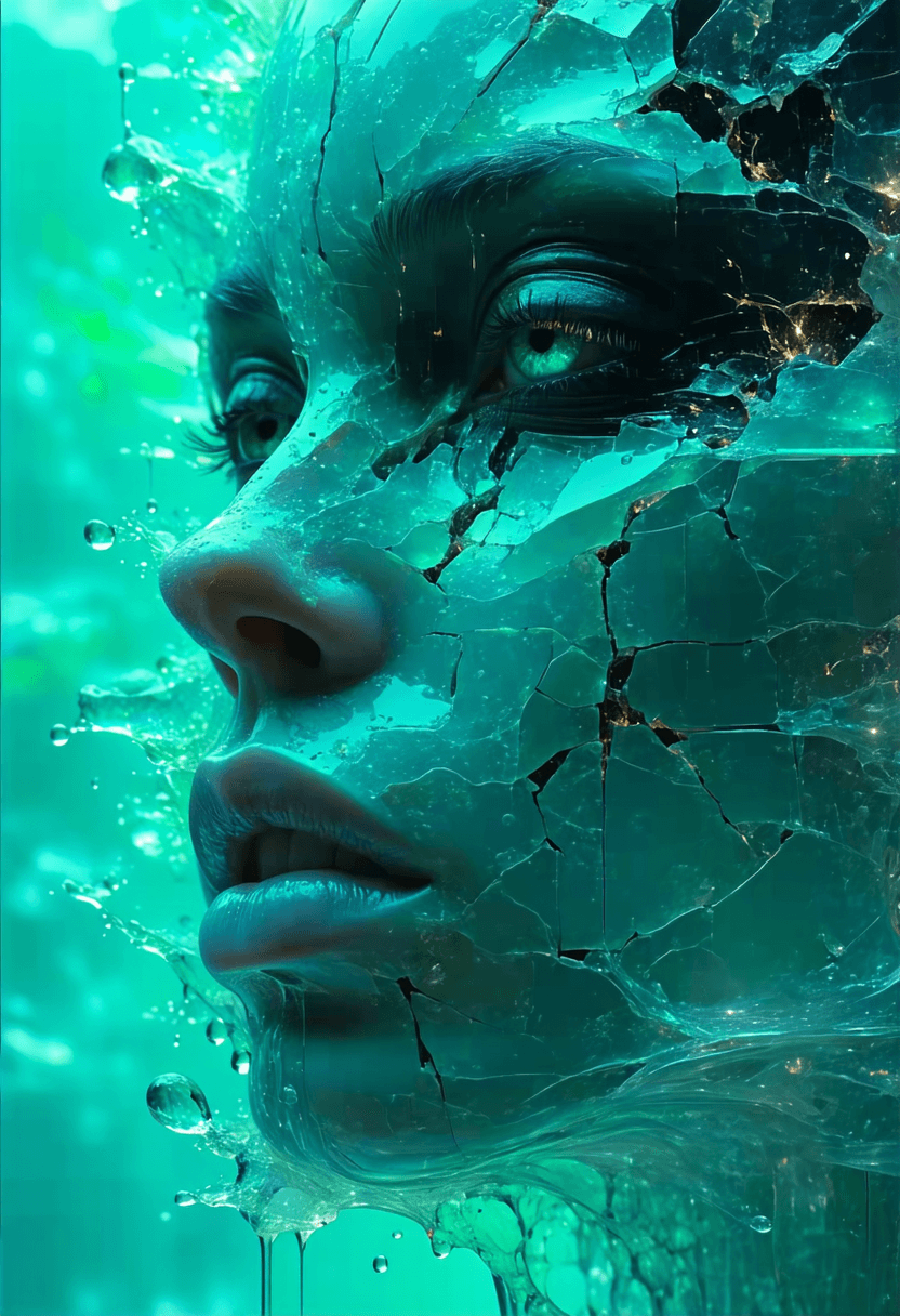 AI generated: /image, randomised, depicting illusion, the Impossible, nonsense, the immaterial, intangible, and fu...