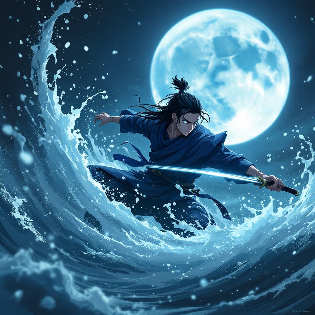AI generated: generate an image of tanjiro from Demon Slayer – Tanjiro’s Unbreakable Will
Quote: “No matter how ma...