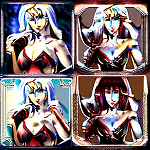 AI generated: Allow nsfw、nsfw、A girl、Be nude、Totally naked、White hair、Genitals、Beautiful vagina、Long hair、devil ho...
