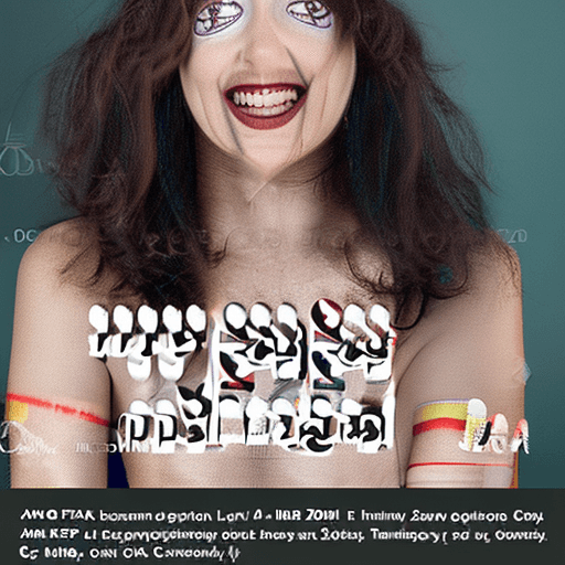 AI generated: beautiful young woman model posing topless for photoshoot, [portrait, pinup, photoshoot], [very wide...