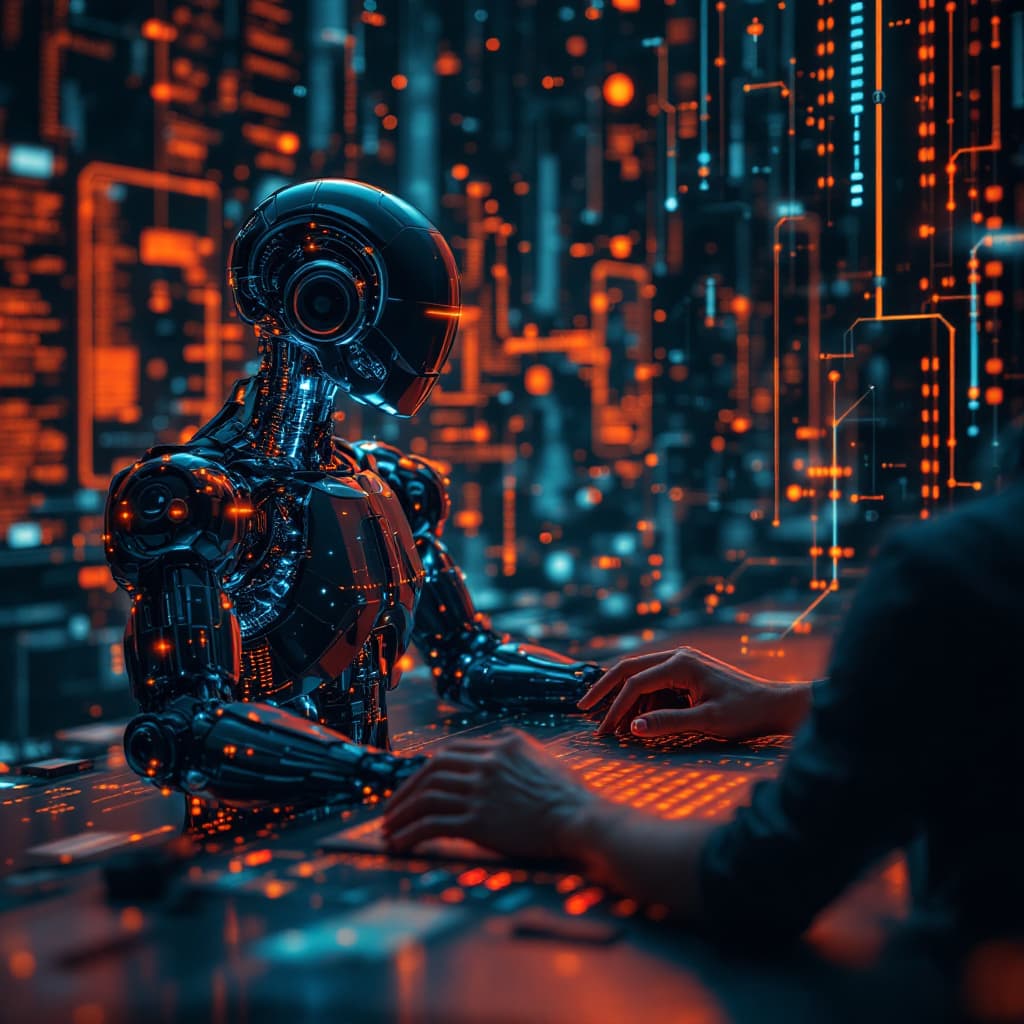 AI generated: creating AI image for an IT Newsletter