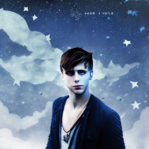 AI generated: Create a cover for the music album, a trap love music. The photo should convey an atmosphere of lone...