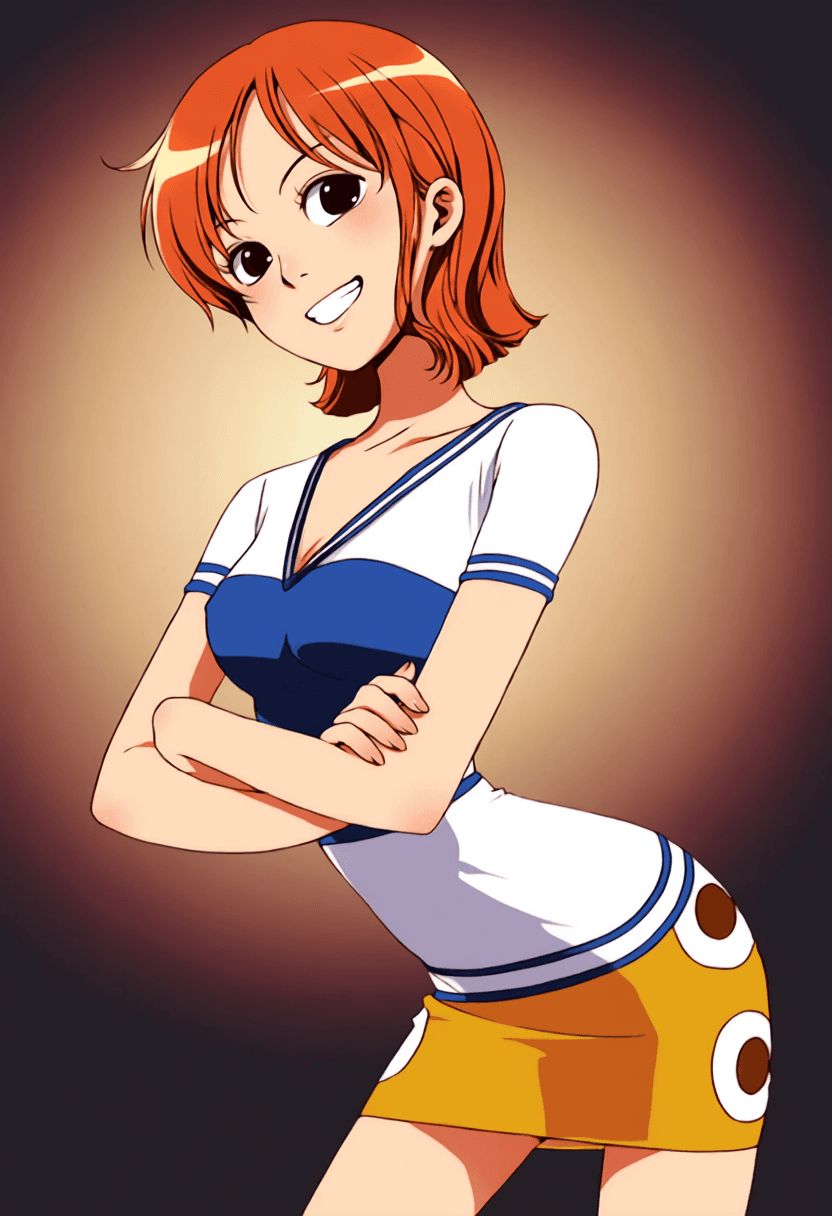 Nami  - ナミ - The Thiefing Cat - Romance Dawn / Orange Town / Syrup Village Arc (One Piece) [ANIMA/IL]