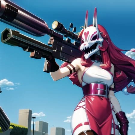 Neon Red - Neon White - Image 1