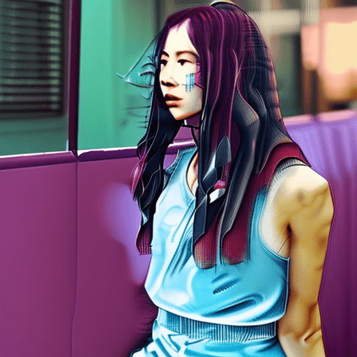 AI generated: (best quality, masterpiece, perfect face, beautiful and aesthetic:1.2, colorful, dynamic angle, high...