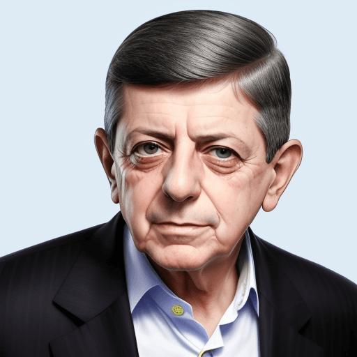AI generated: Propagandistic, modern and colorful picture of Sergio Massa, presidential candidate of Argentina