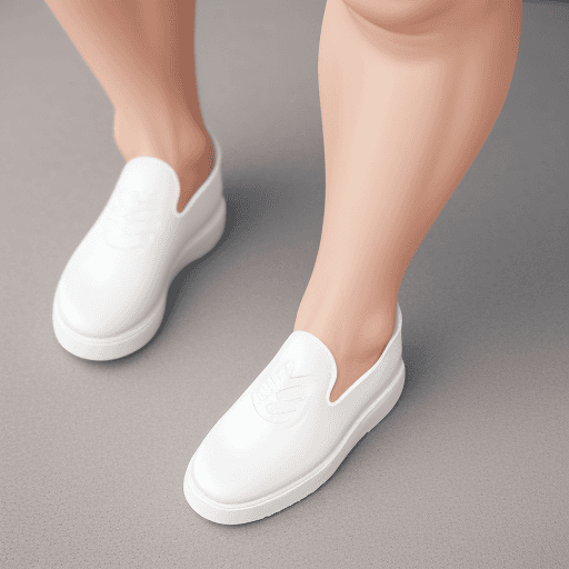 AI generated: semen on feet