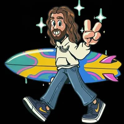 AI generated video: Bring this character to life as the cartoon character it is with this image as the end frame  (so an...