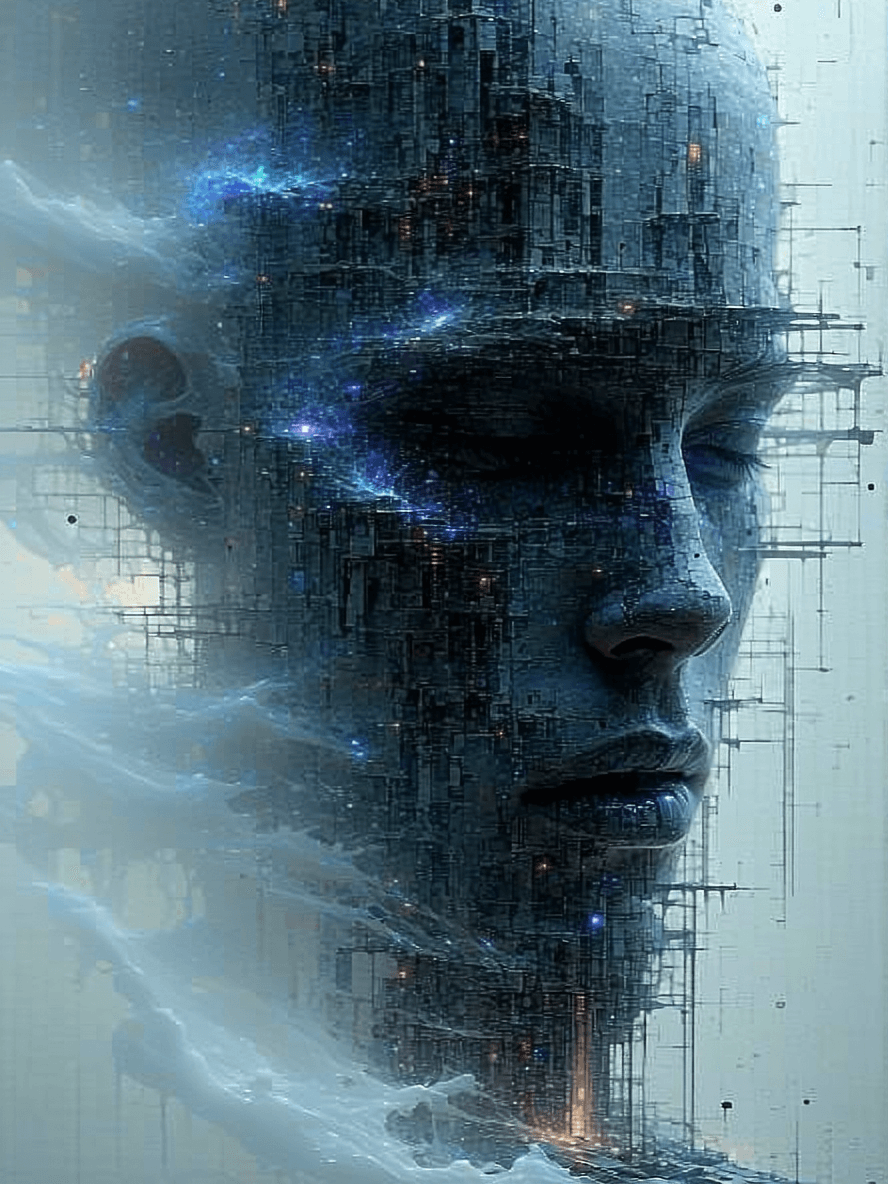 AI generated: /image, randomised, depicting illusion, the Impossible, nonsense, the immaterial, intangible, and fu...