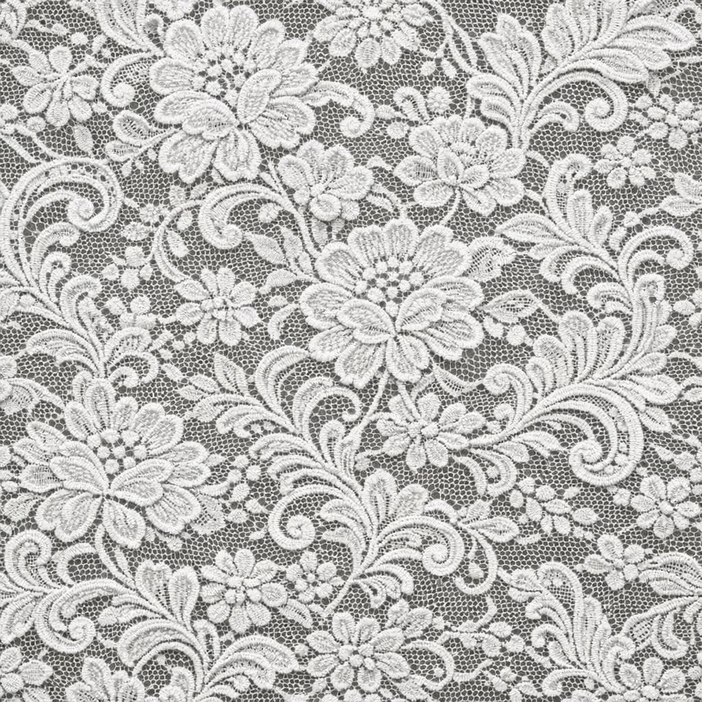 AI generated: a texture of lace fabric
