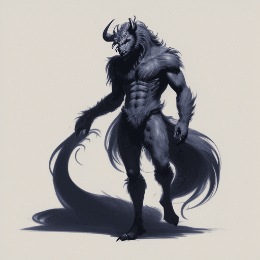 AI generated: draw me a non-existent beast