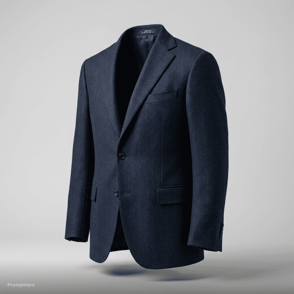 AI generated: Three-quarter angle view, light grey seamless background, natural floor shadow, product photography ...