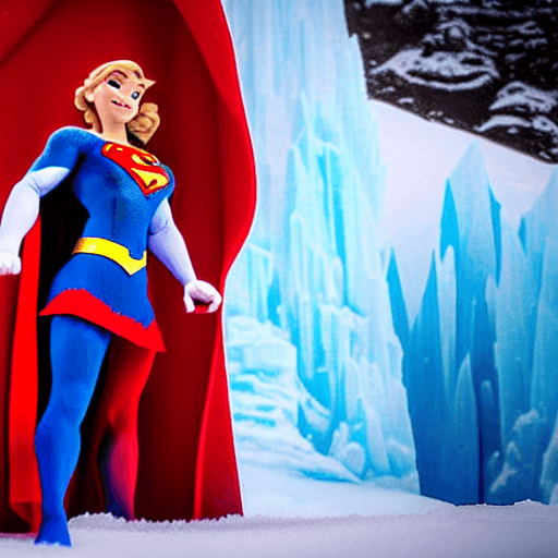 AI generated: low angle wide shot, set in the Fortress of Solitude. two individuals.

beautiful, beautiful, creamy...