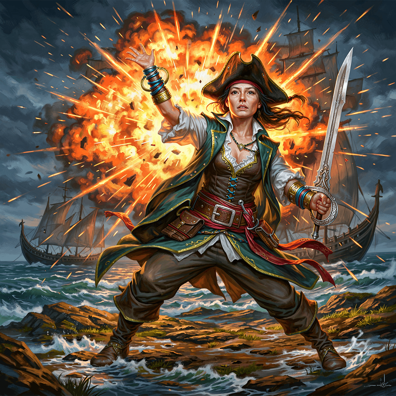 Modern Fantasy Paint Art