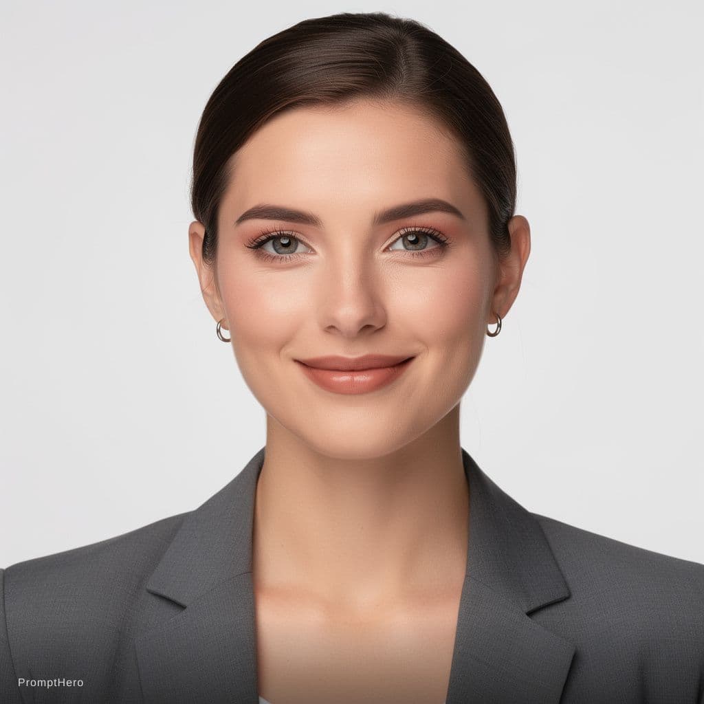 AI generated: Take this image and make a professional portrait for a resume