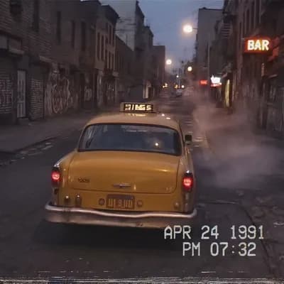 AI generated video: make a shot with the car moving forward