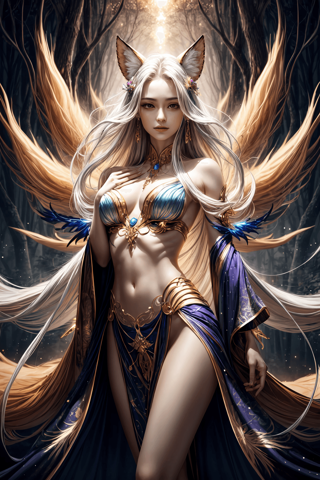 AI generated: In this breathtaking masterpiece, a hyper-realistic image comes to life, showcasing the ultimate nin...