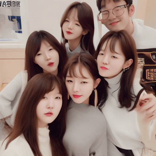 AI generated: 비사이를 뚫고 지나가다
