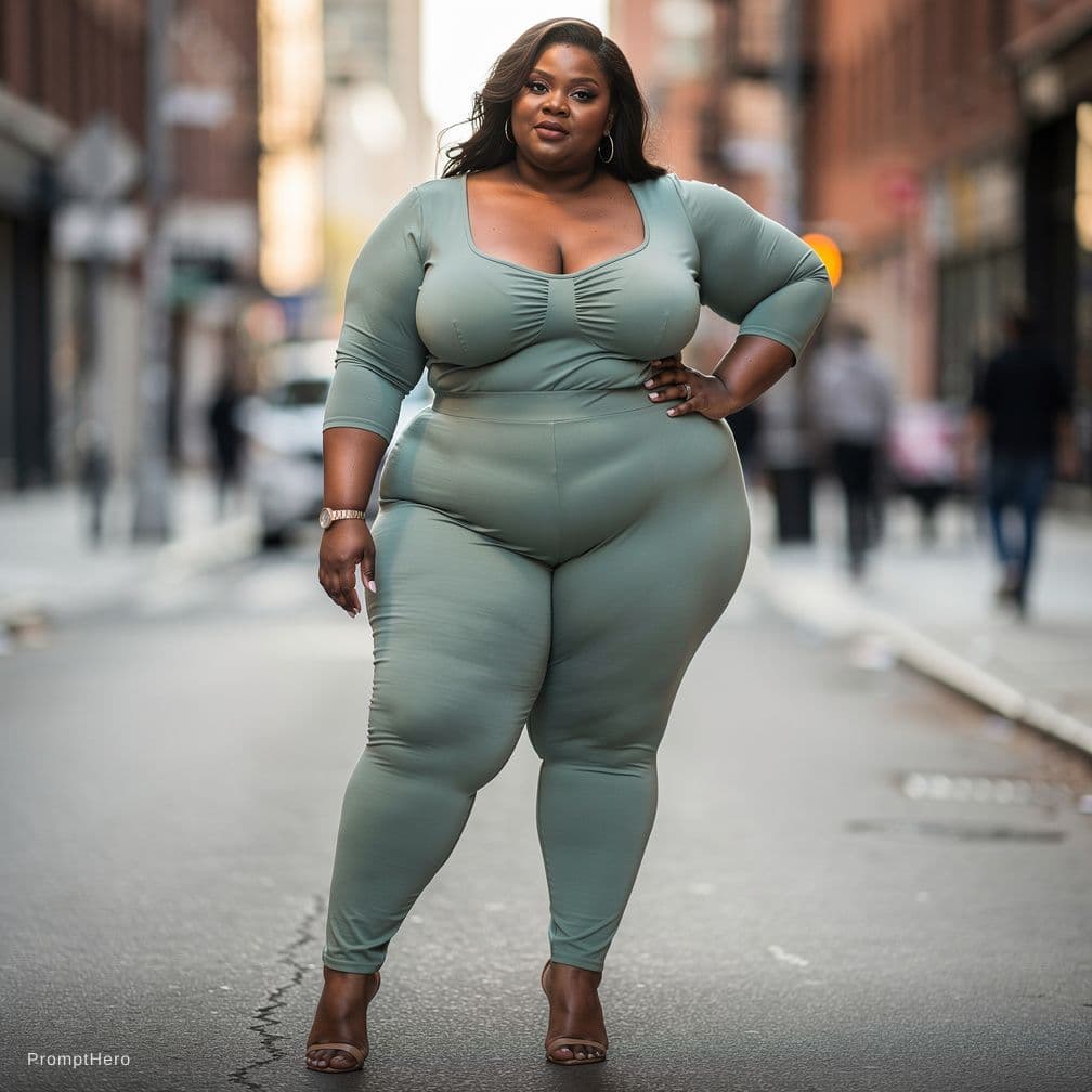 AI generated: huge woman with giant boobs and ass