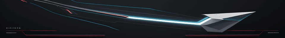 AI generated: excellent banner of futuristic lines with w, centered, wisdom, epic, ultimate, sharp focus, minimal,...
