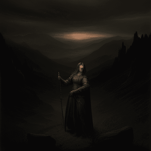 AI generated: holding a spear, cinematic film still cinematic film still cinematic film, Renaissance style, highly...