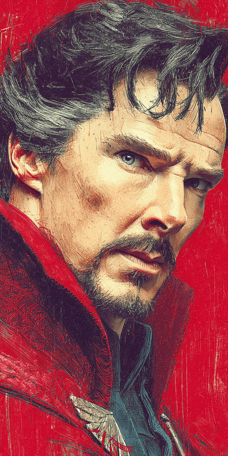 AI generated: Benedict Cumberbatch as Doctor Strange --ar 1:2 --stylize 750 --v 7