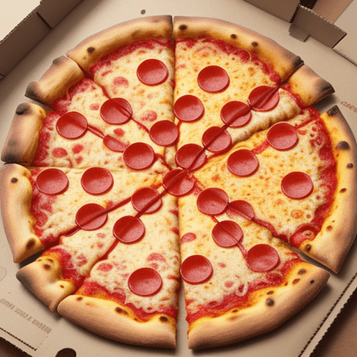 AI generated: Pizza ventas
