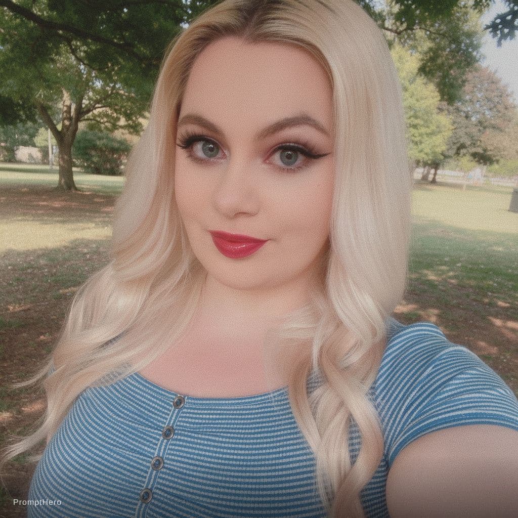 AI generated: low quality phone photo, , a girl realistic, outdoor, selfie