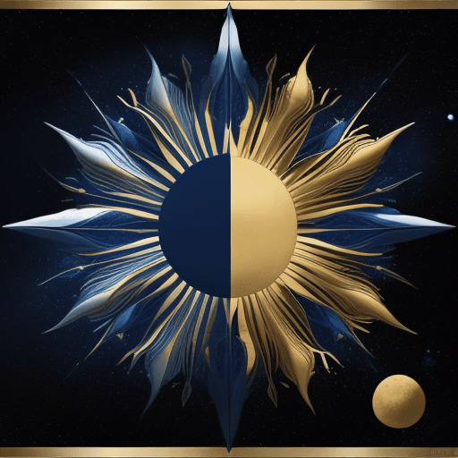 AI generated: Flag Design Criteria:

Colors:

Deep Blue: The dominant color of the flag represents the vastness of...