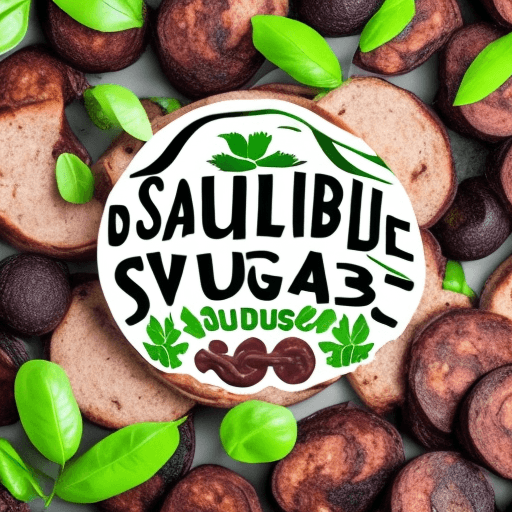 AI generated: Please create a logo for 'Saludable Sur,' a distributor of vegan foods specializing in chorizo, blac...